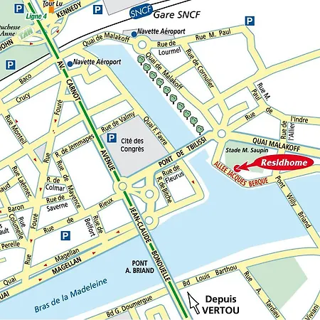 Апарт-отель Residhome Berges De La Loire